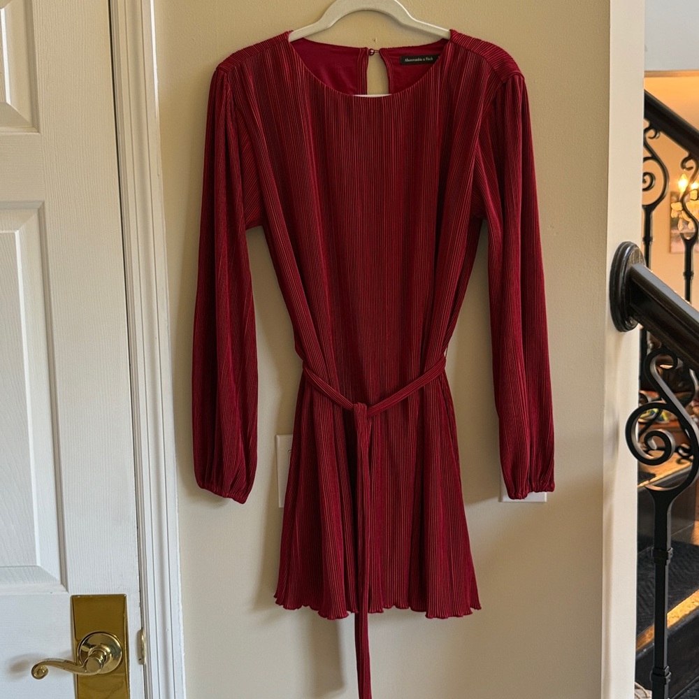 Abercrombie & Fitch Red Dress